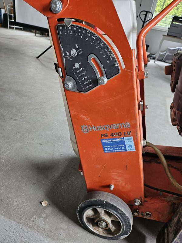 2x Asphalt Schneidemaschine Husqvarna Typ FS 400 LV BJ 2021 – Bild 3