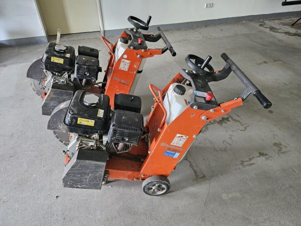2x Asphalt Schneidemaschine Husqvarna Typ FS 400 LV BJ 2021