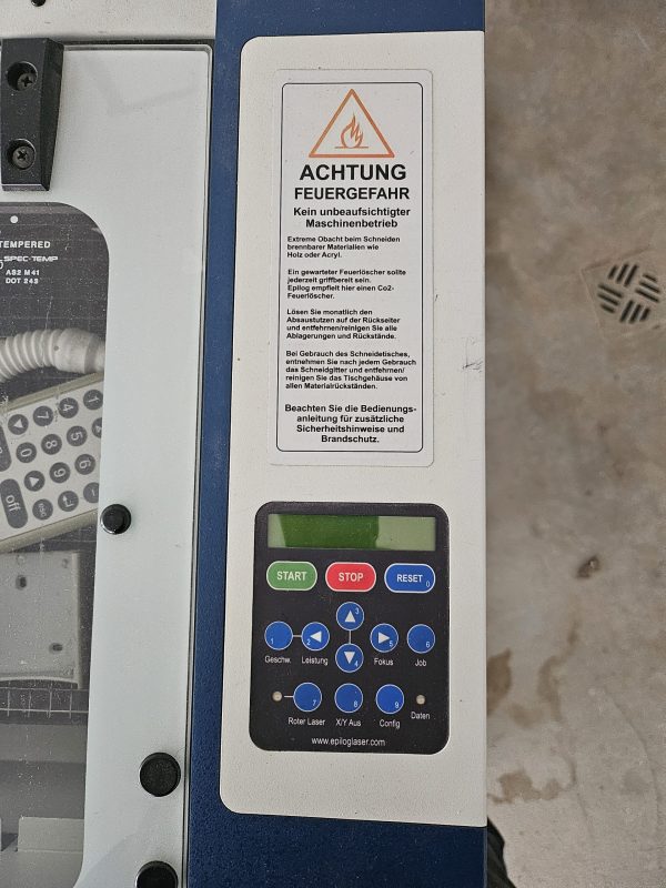Epilog Zing  Lasermaschine Zing Laser Vacu air UML 170 – Bild 8